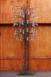 Metal Floor Sherry Stand (64 glasses)